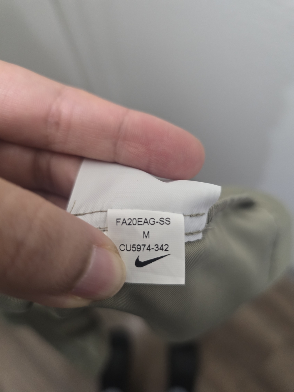 ​NWOT Nike Sportswear Icon Clash Satin Long Jacket - "Mystic Stone" - Picture 10 of 13